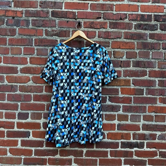 Disney Frozen Snowgies Perfect T Size L Large LuLaRoe Long Tunic T-Shirt - Picture 9 of 12